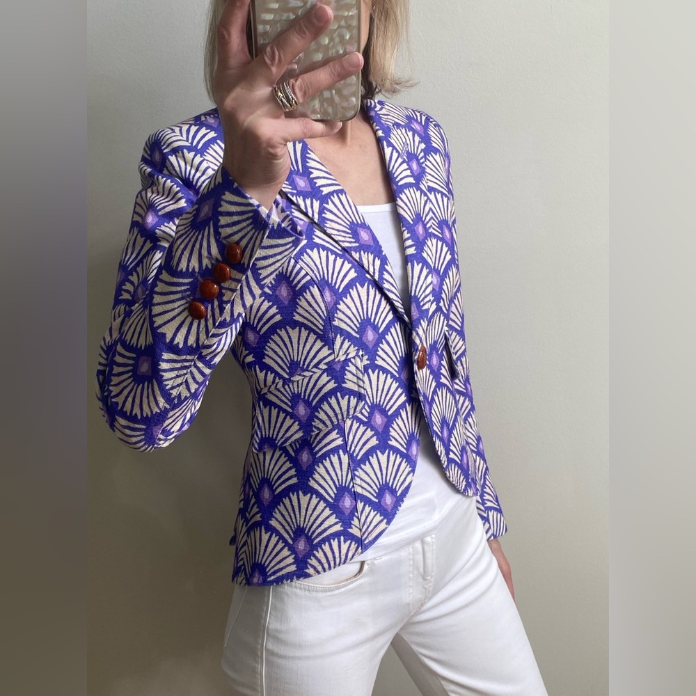 NWT Smythe 100% Cotton Blazer